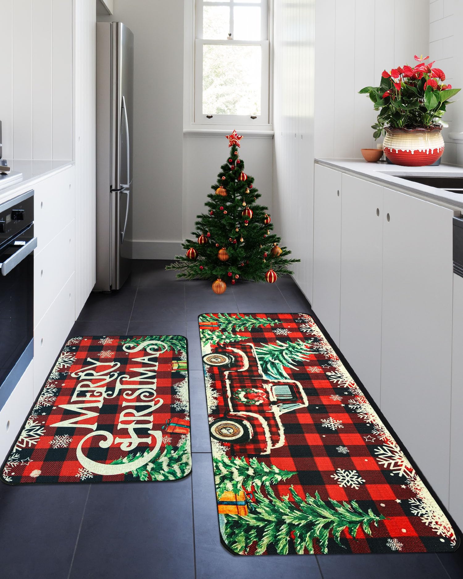 SEGXCFL Alfombra cocina lavable a máquina: limpieza rápida y sencilla
