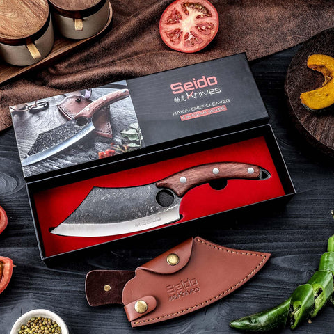 Seido Knives Hakai, corte de verduras preciso para preparaciones rápidas