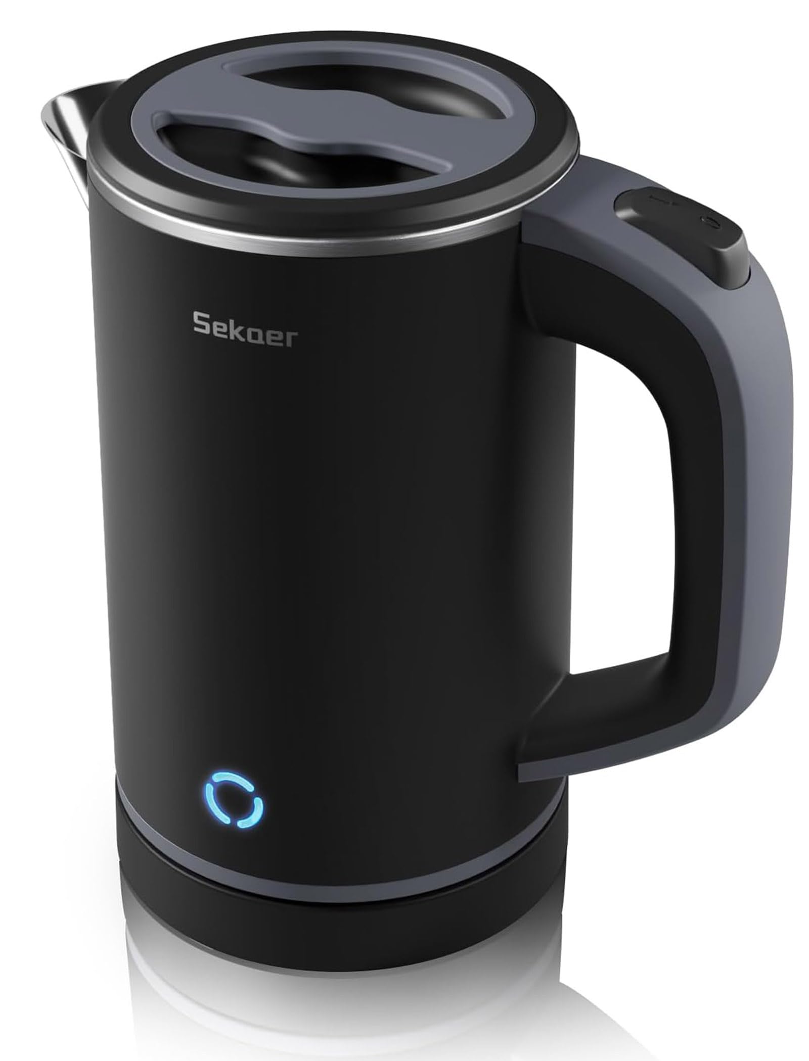 Capacidad de 0,8 L para preparar varias tazas.