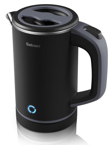 Capacidad de 0,8 L para preparar varias tazas.