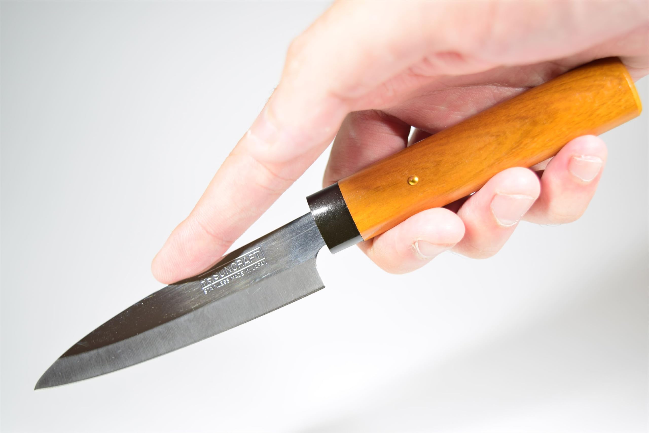 Hoja de acero inoxidable del cuchillo Seki Japón lista para uso diario