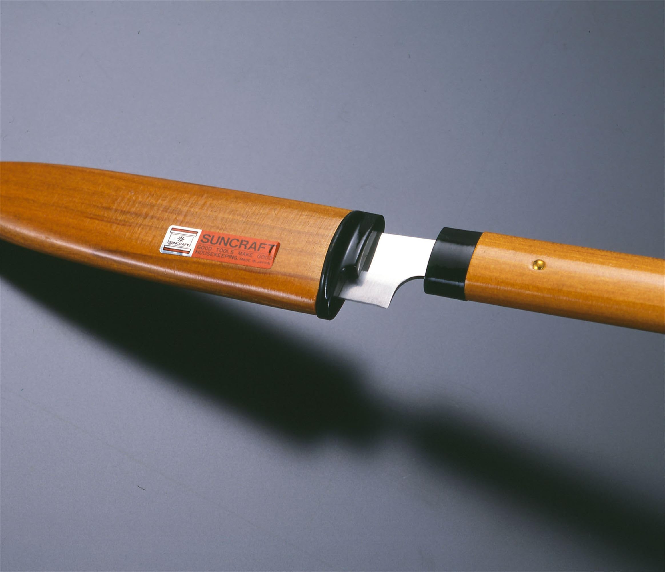 Mango de madera del cuchillo Seki Japón con diseño ergonómico