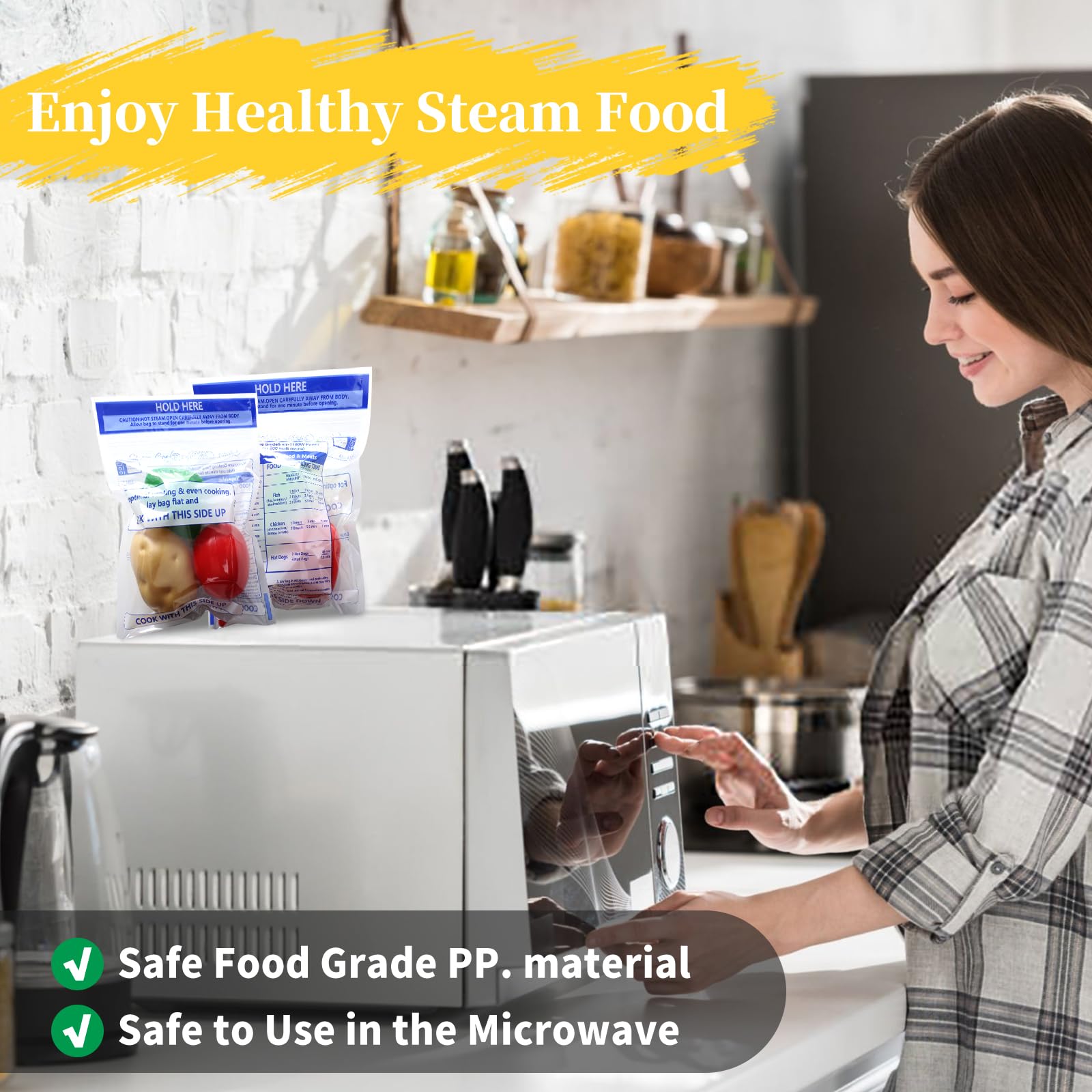 Solución reutilizable Sel Natural para cocinar al vapor y reducir grasa
