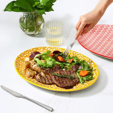 Bandeja apta para microondas y horno, ideal para recalentar platos.