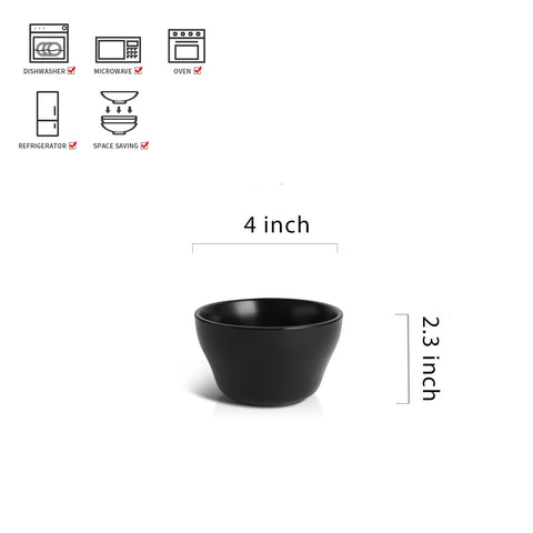 Conjunto de tazones Selamica para postre, 6 unidades para compartir.