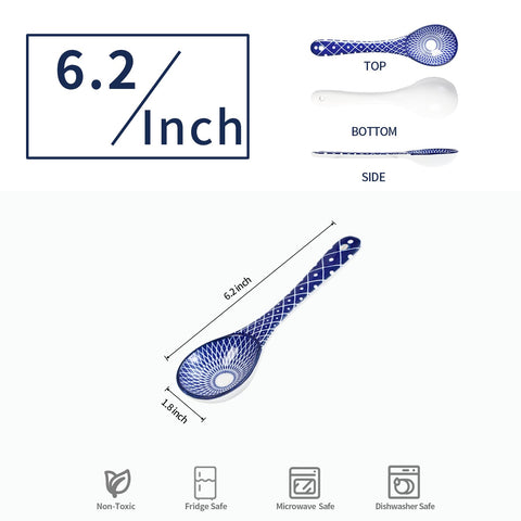 Cuchara Selamica cerámica ergonómica con mango plano para agarre cómodo