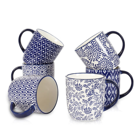 Selamica juego-6-tazas-cafe-ceramica-10oz, opción elegante para café diario.
