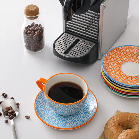 Selamica juego de 6 tazas, colores vivos para animar la mesa
