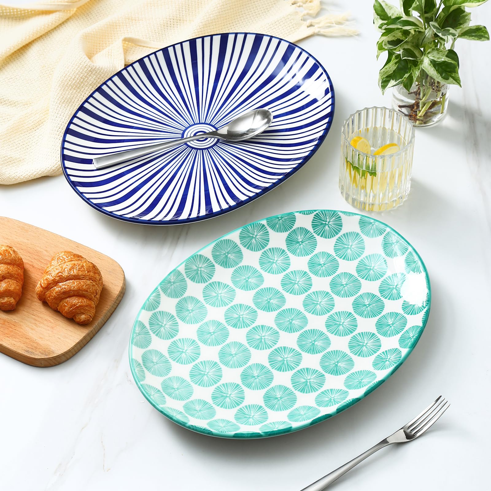 Presentación elegante en mesa para comidas y reuniones con Selamica.