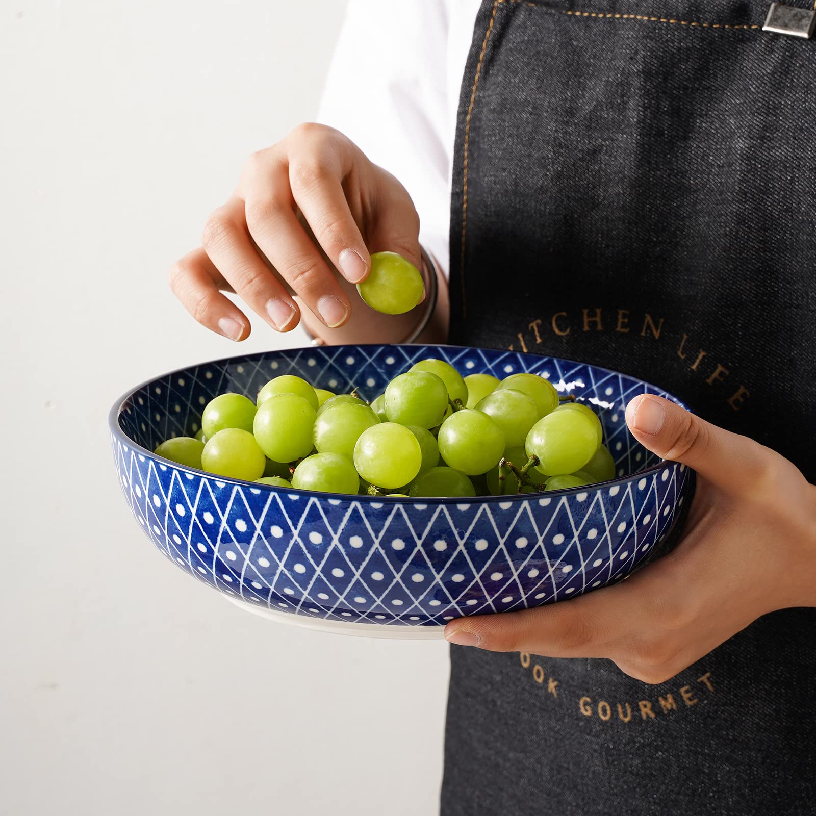 Regalo perfecto para cenas familiares con estilo Selamica Vintage Blue.
