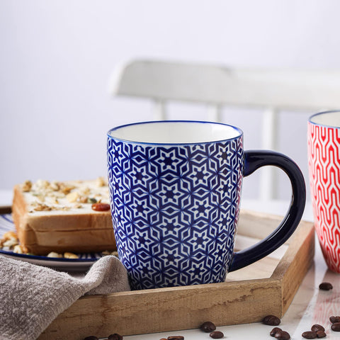 Selamica taza para microondas y horno, porcelana duradera