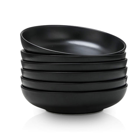 Selamica tazones para pasta de 7-8 pulgadas, porciones generosas.