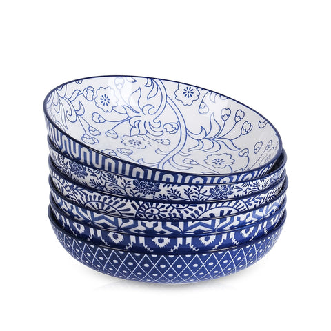 Tazones Selamica para pasta grande, 34 onzas, ideal para porciones generosas.