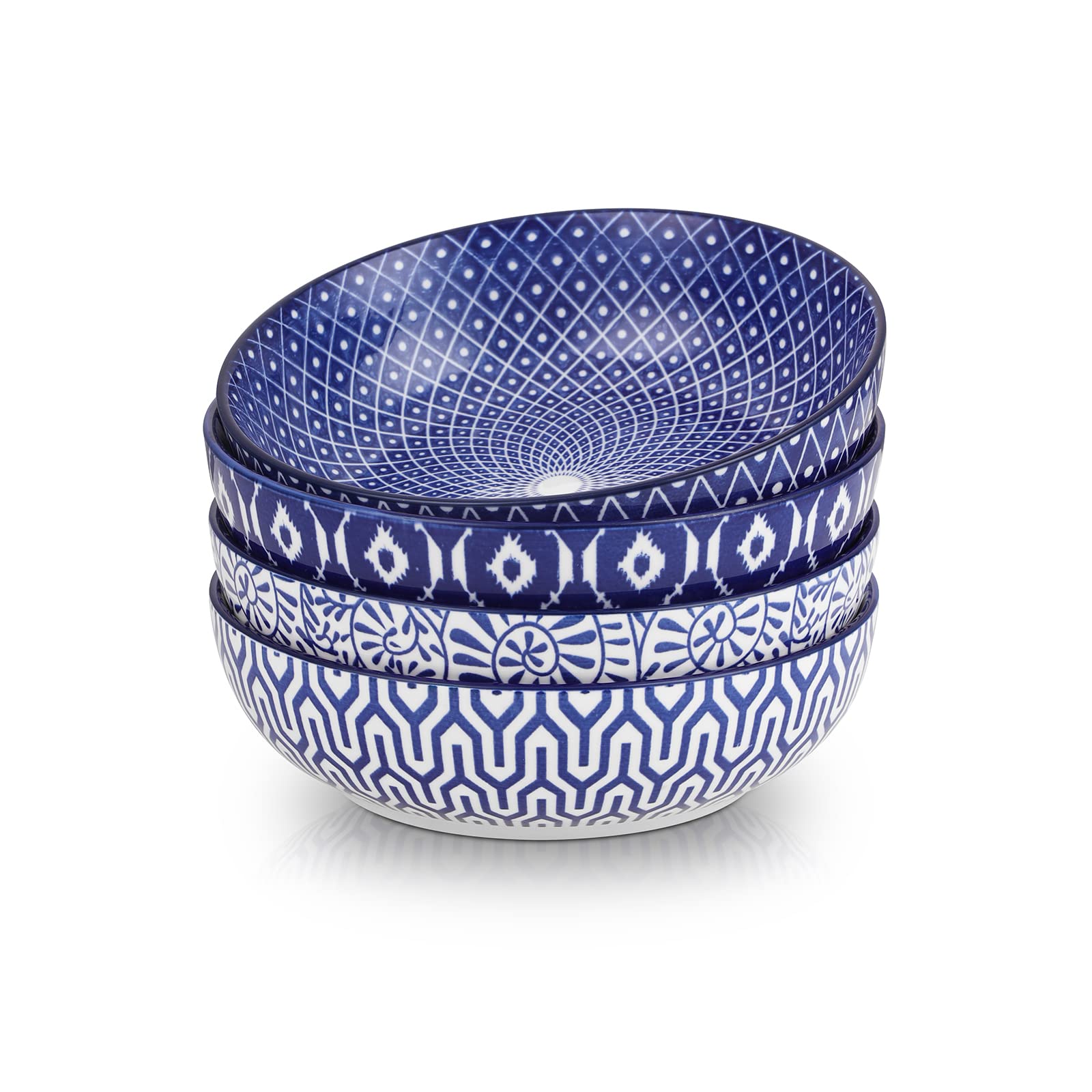 Tazón cerámico Selamica para pasta de 50 oz, ideal para porciones generosas.