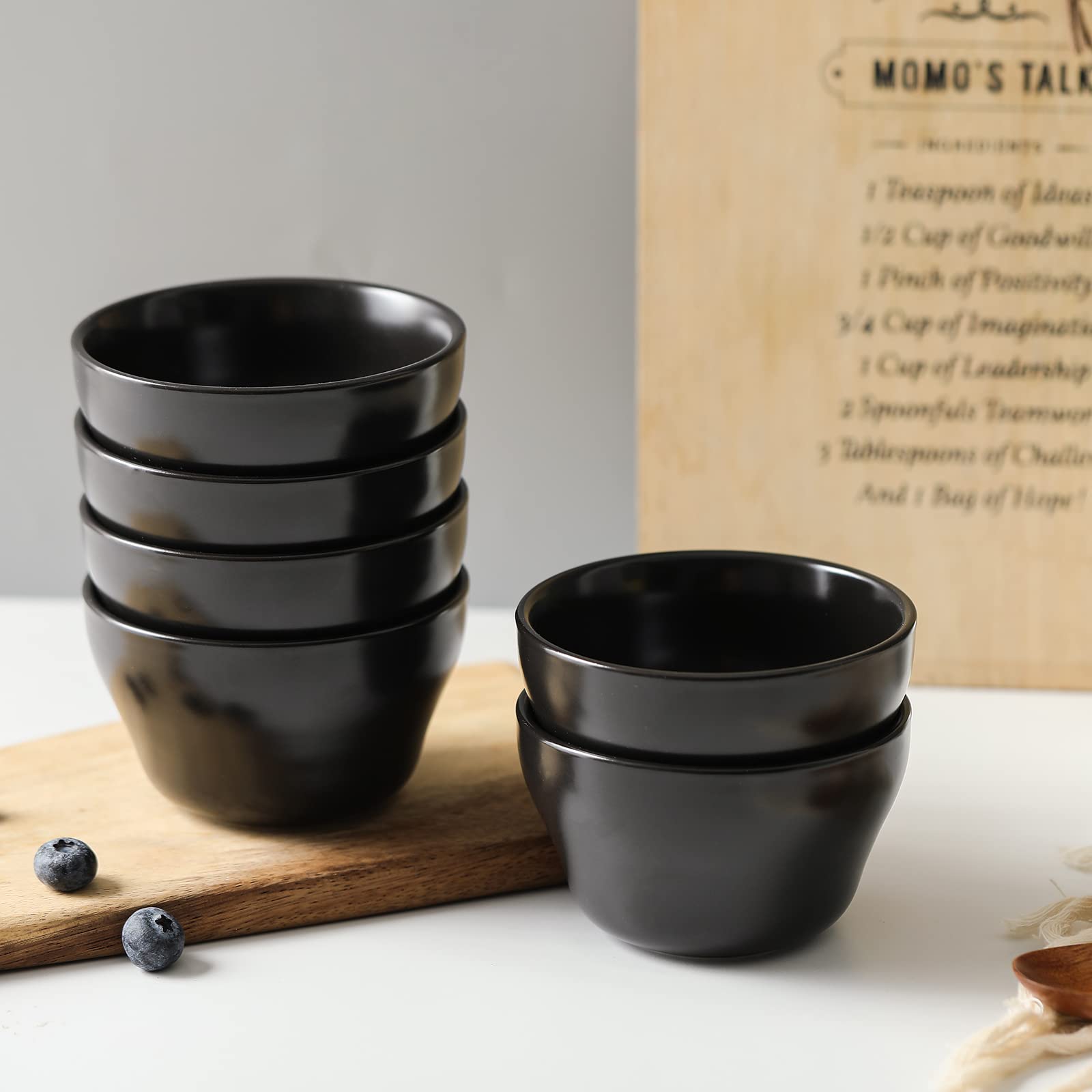 Tazones Selamica de presentación elegante, regalo ideal para amigos y familiares.
