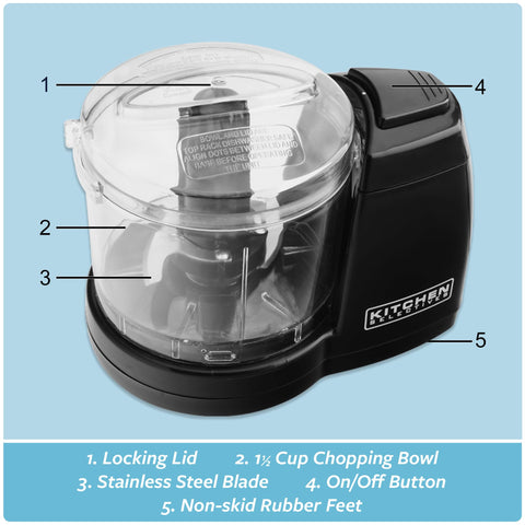 Kitchen Selectives 35 W de potencia para picar verduras con facilidad