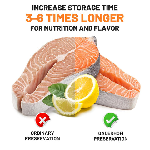 Selefrecos bolsas-vacio 6x10, espesor 8 mil para almacenamiento.