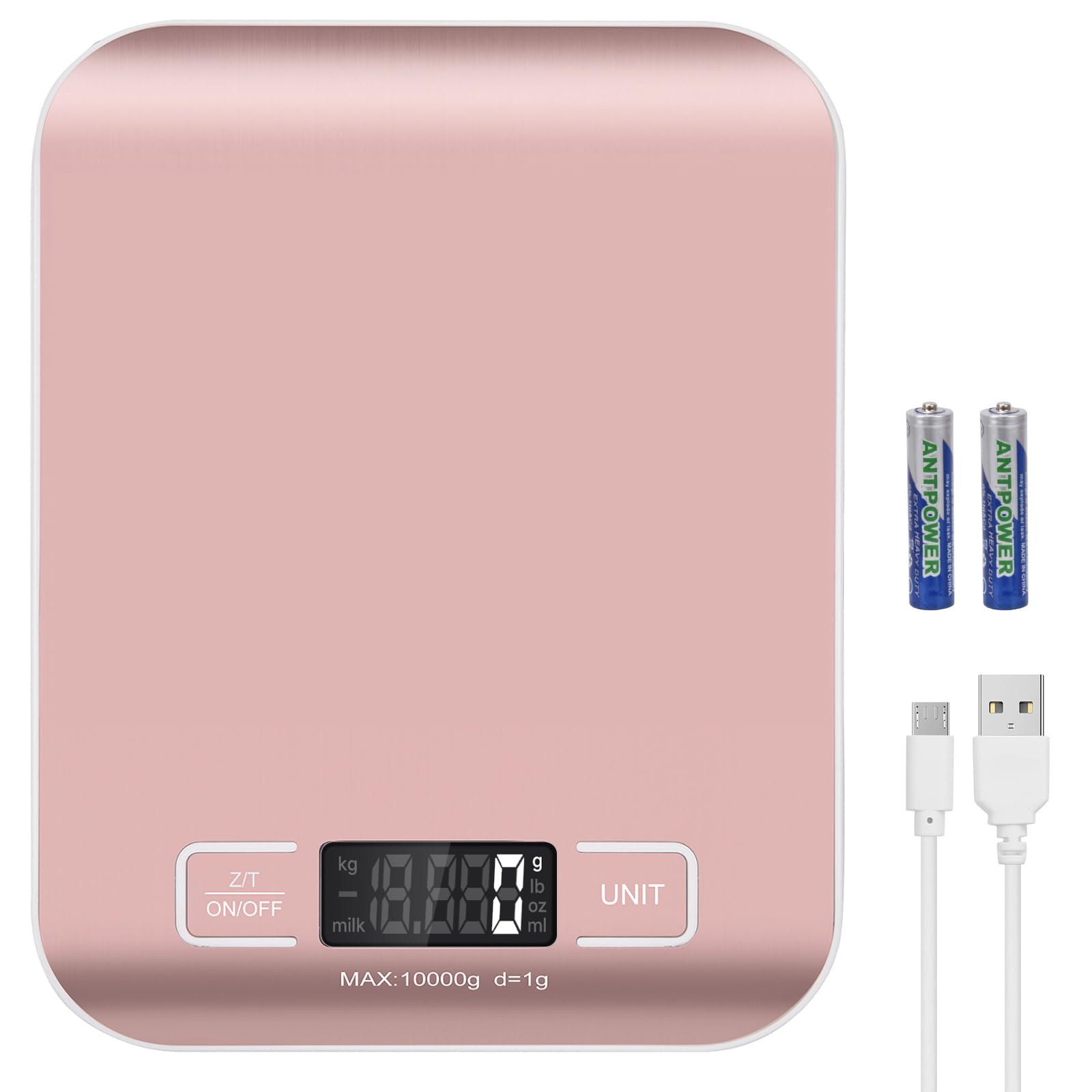 Balanza digital para envíos de Selegere con precisión de 1 g.