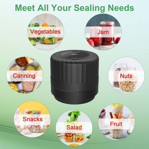 SelePow VP06+ sellado en acción para conservar alimentos secos y frescos