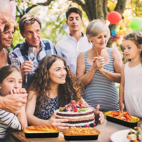 Selizo porciones individuales para pasteles en celebraciones y meriendas.