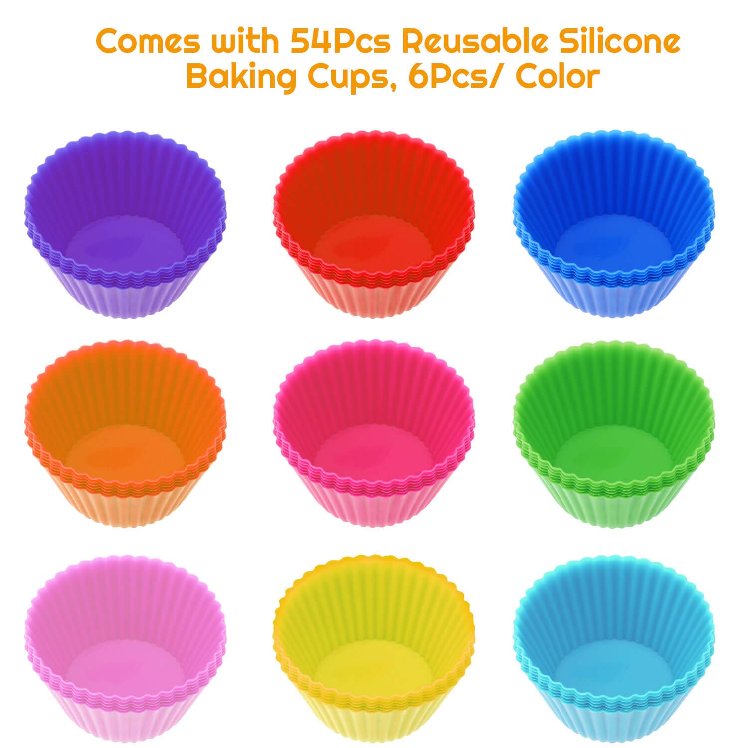 Tubo de almacenamiento Selizo para cápsulas muffins, orden y acceso rápido.