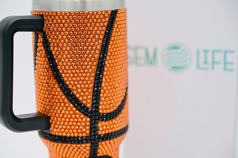 SEM LIFE Vaso Bling pajilla reutilizable para beber de forma práctica.
