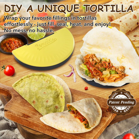 Semcide Tortilla Sealer para tortillas de 10-12 pulgadas con sellado seguro
