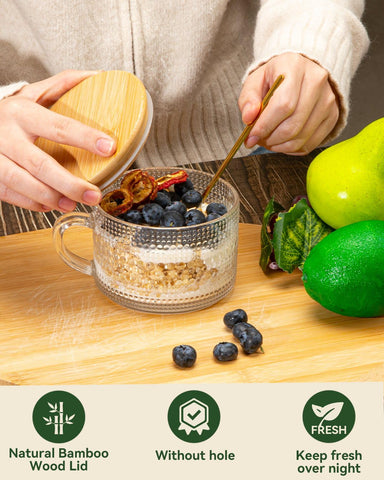 Semderm capacidad 414 ml para café, latte y yogur.