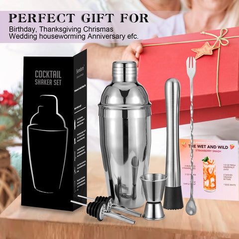 Semderm estuche regalo elegante para amantes de cocteles