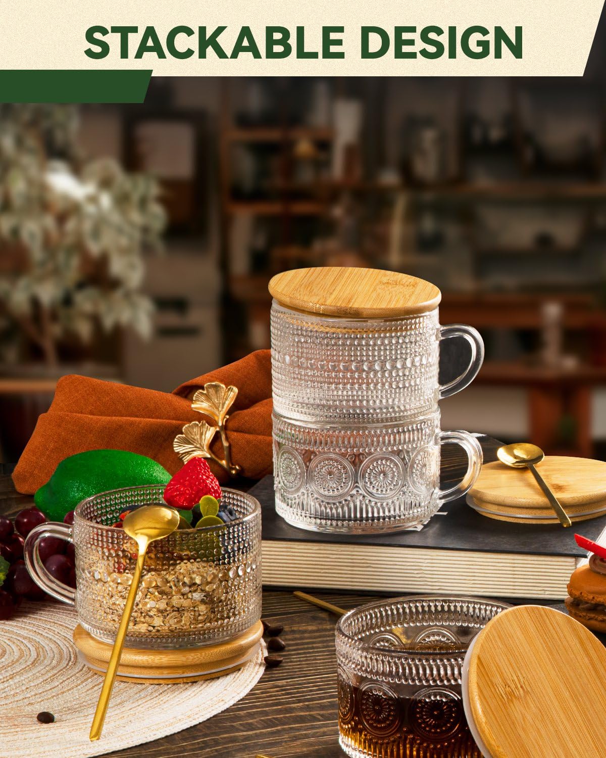 Semderm regalo ideal para amantes del café y desayunos elegantes.