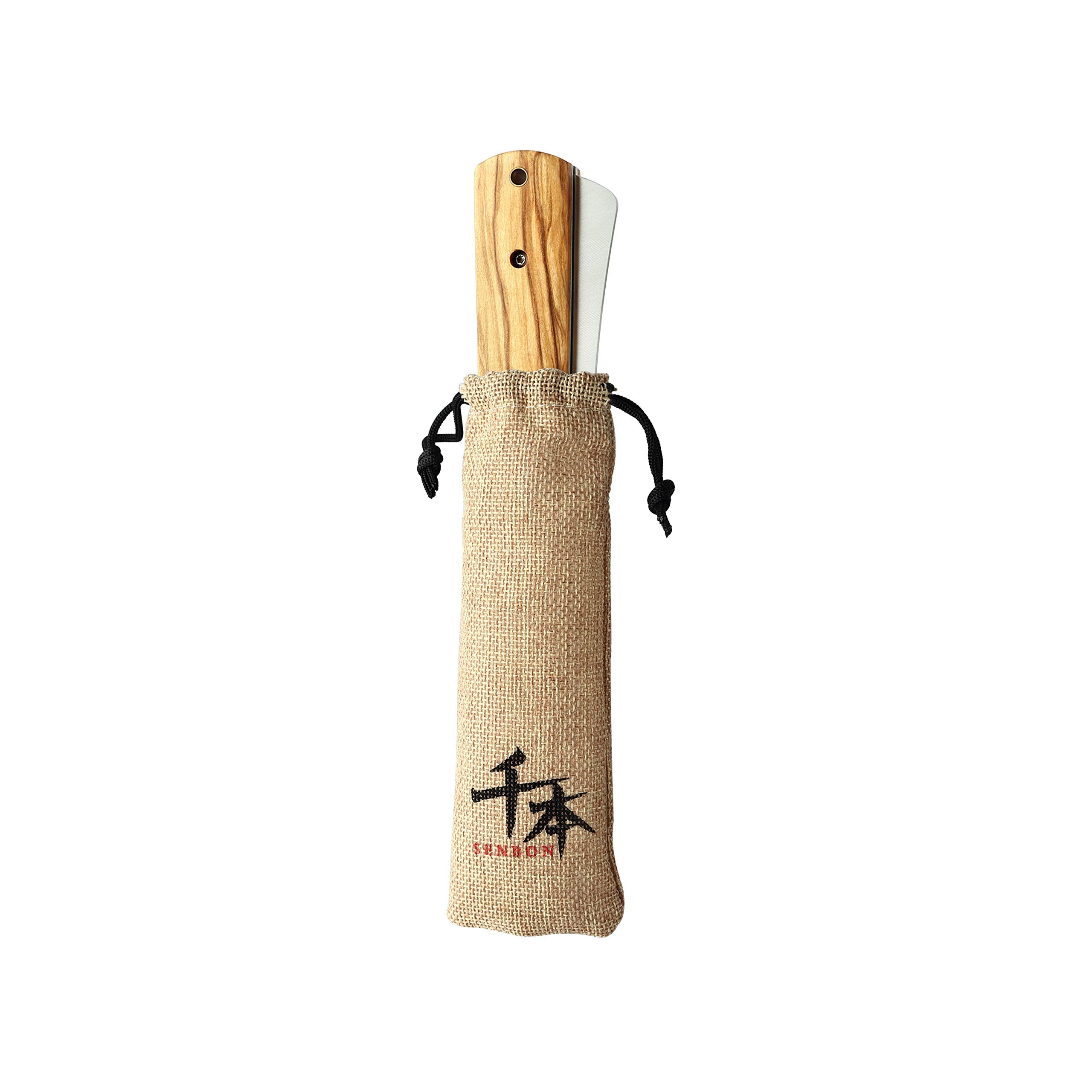 Senbon cuerpo ligero de 180 g y longitud total de 10.2 pulgadas.