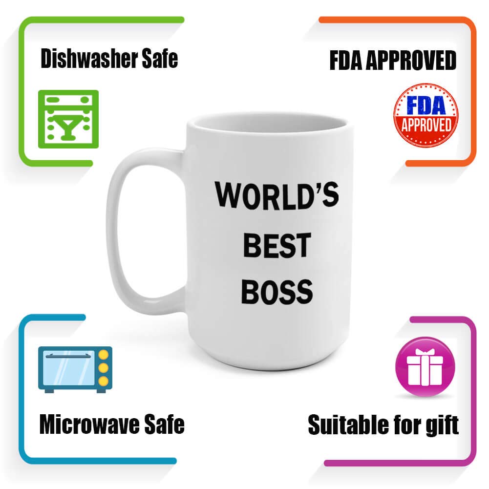 Mug seguro para microondas y lavavajillas, diseño resistente a lavados.
