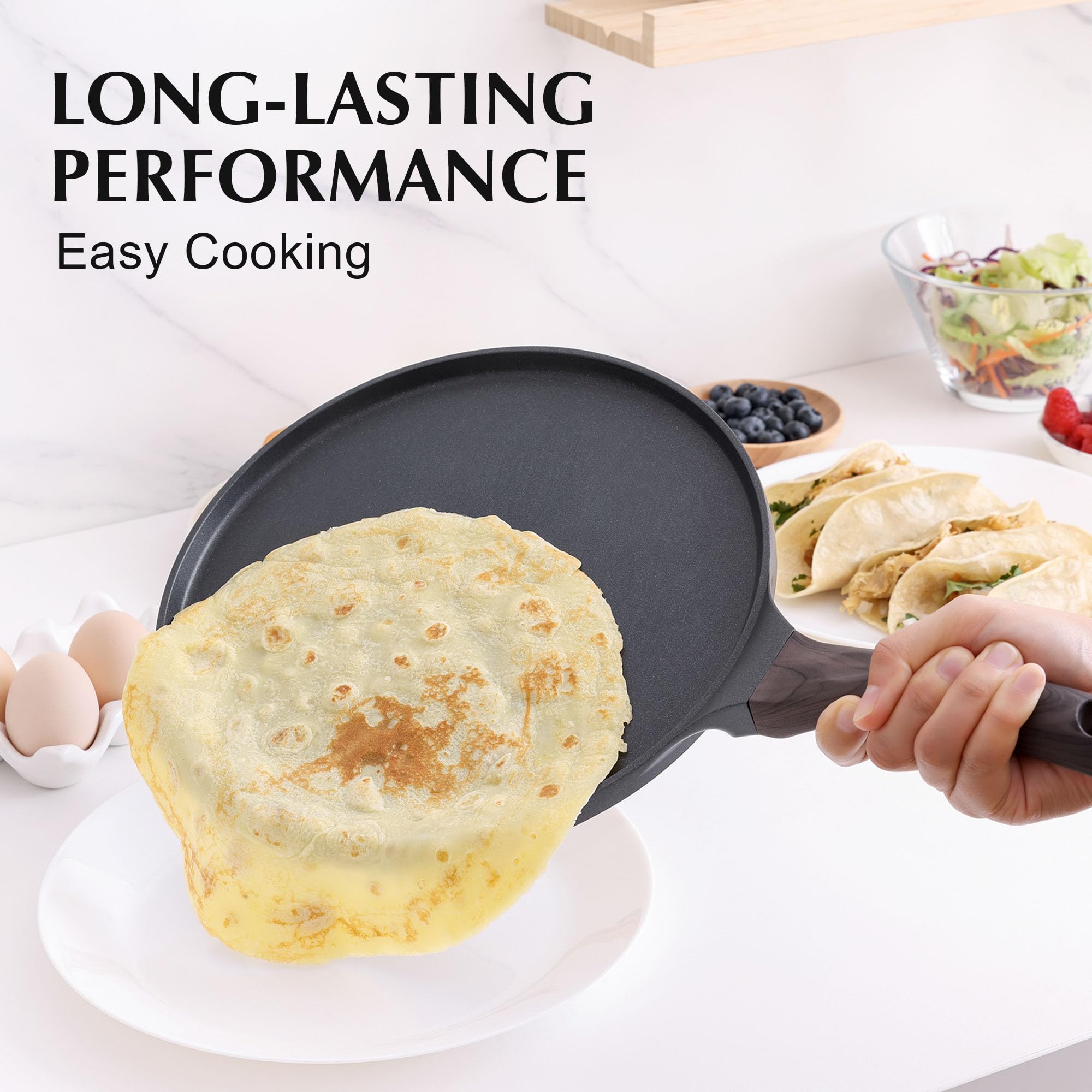 SENSARTE base acero inoxidable para inducción garantiza compatibilidad con cualquier cocina