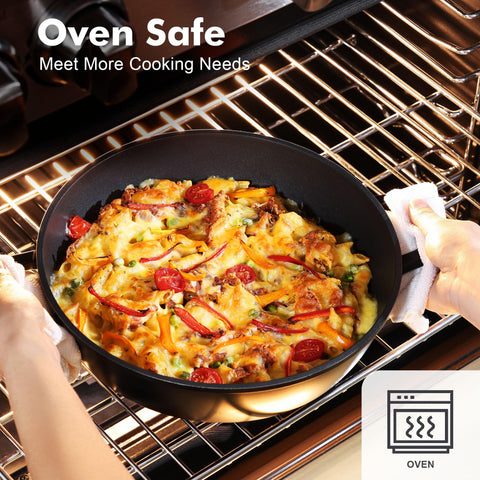 SENSARTE: cocina en inducción gracias al fondo compatible y calor uniforme.
