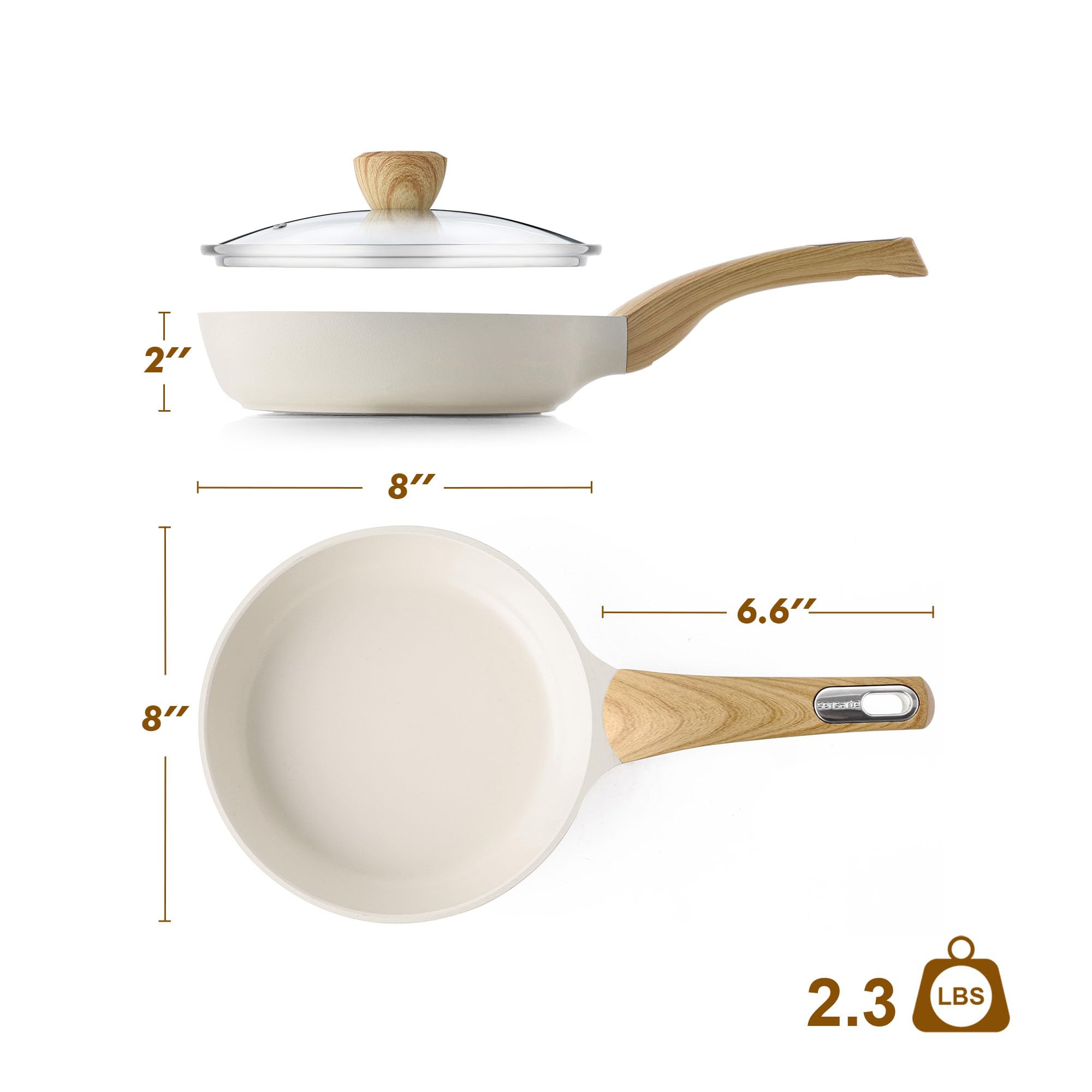 SENSARTE apta para inducción y cocinas modernas