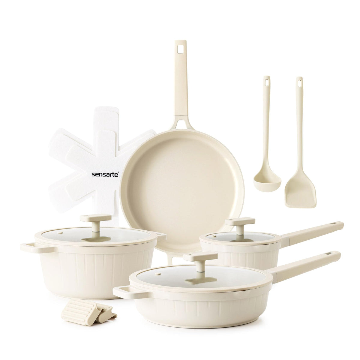 SENSARTE: conjunto ceramico de cocina 14 piezas para una experiencia saludable.