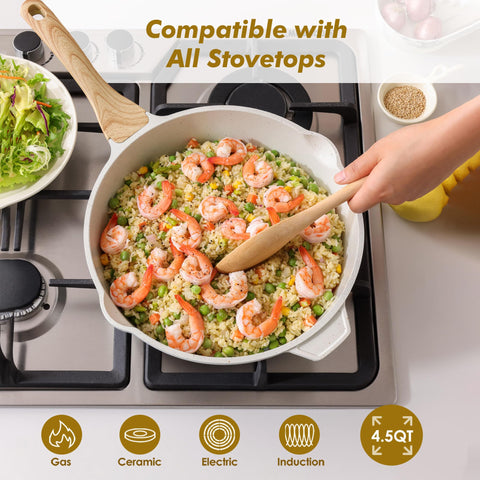 SENSARTE mango bakelita ergonómico mantiene la temperatura cómoda