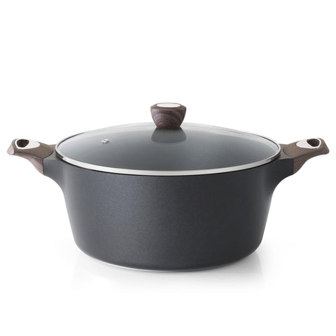 Olla de caldo SENSARTE con tapa antiadherente para caldos y guisos.