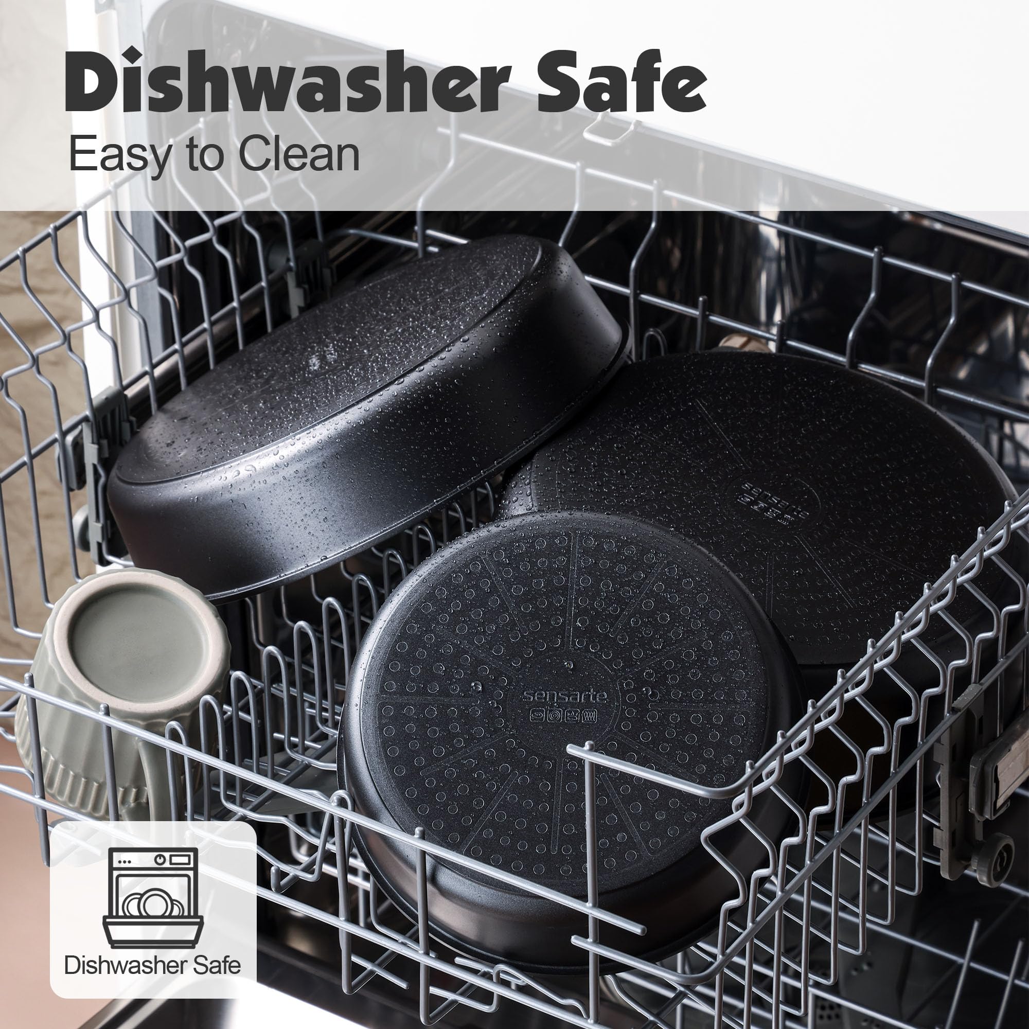 SENSARTE sartén-25-cm para dorar y saltear con control de calor