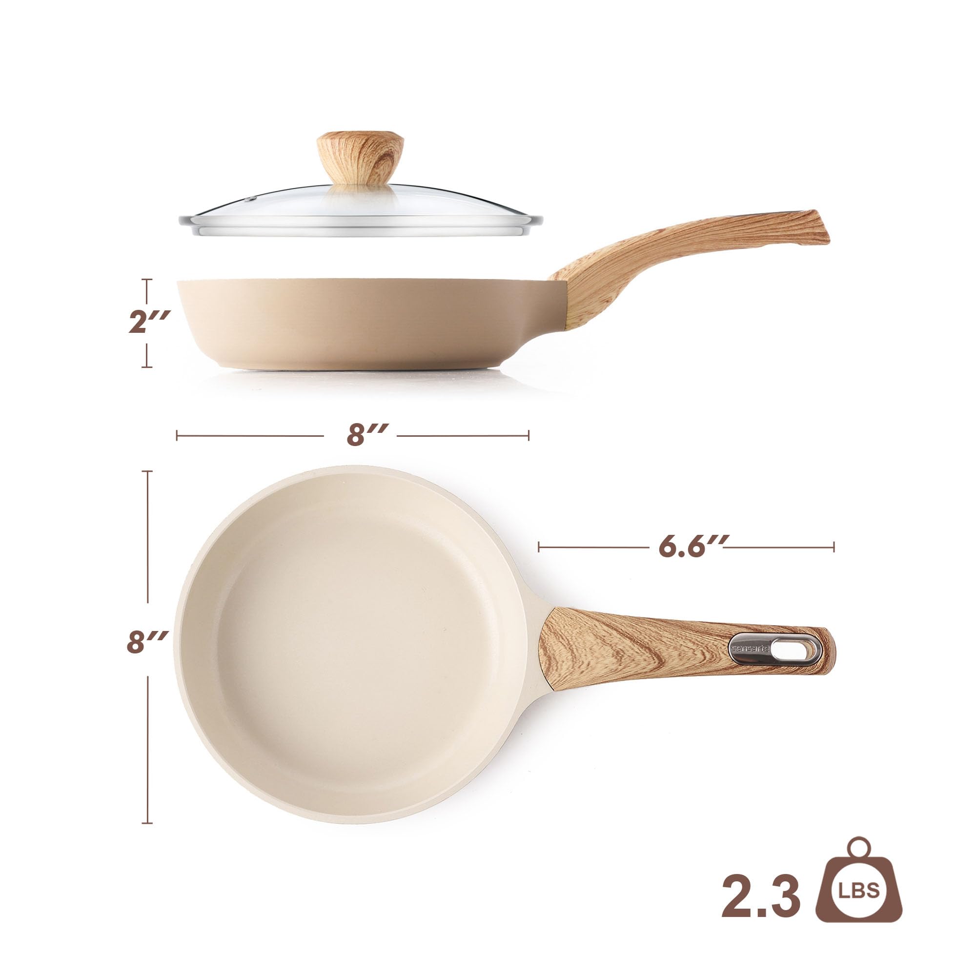 SENSARTE acabado taupe elegante para cocinas modernas