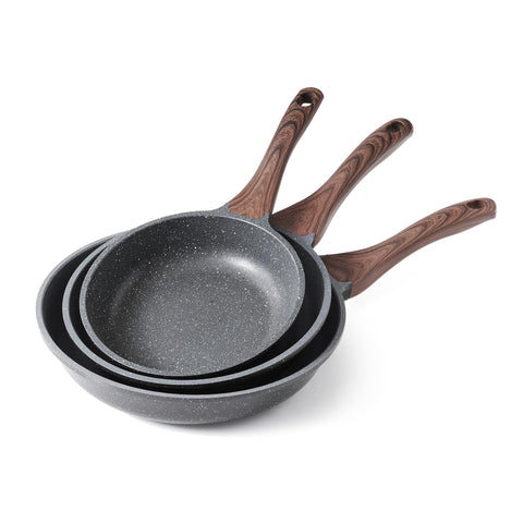 SENSARTE sartén antiadh. granito de 8 pulgadas para freír huevos sin pegar.