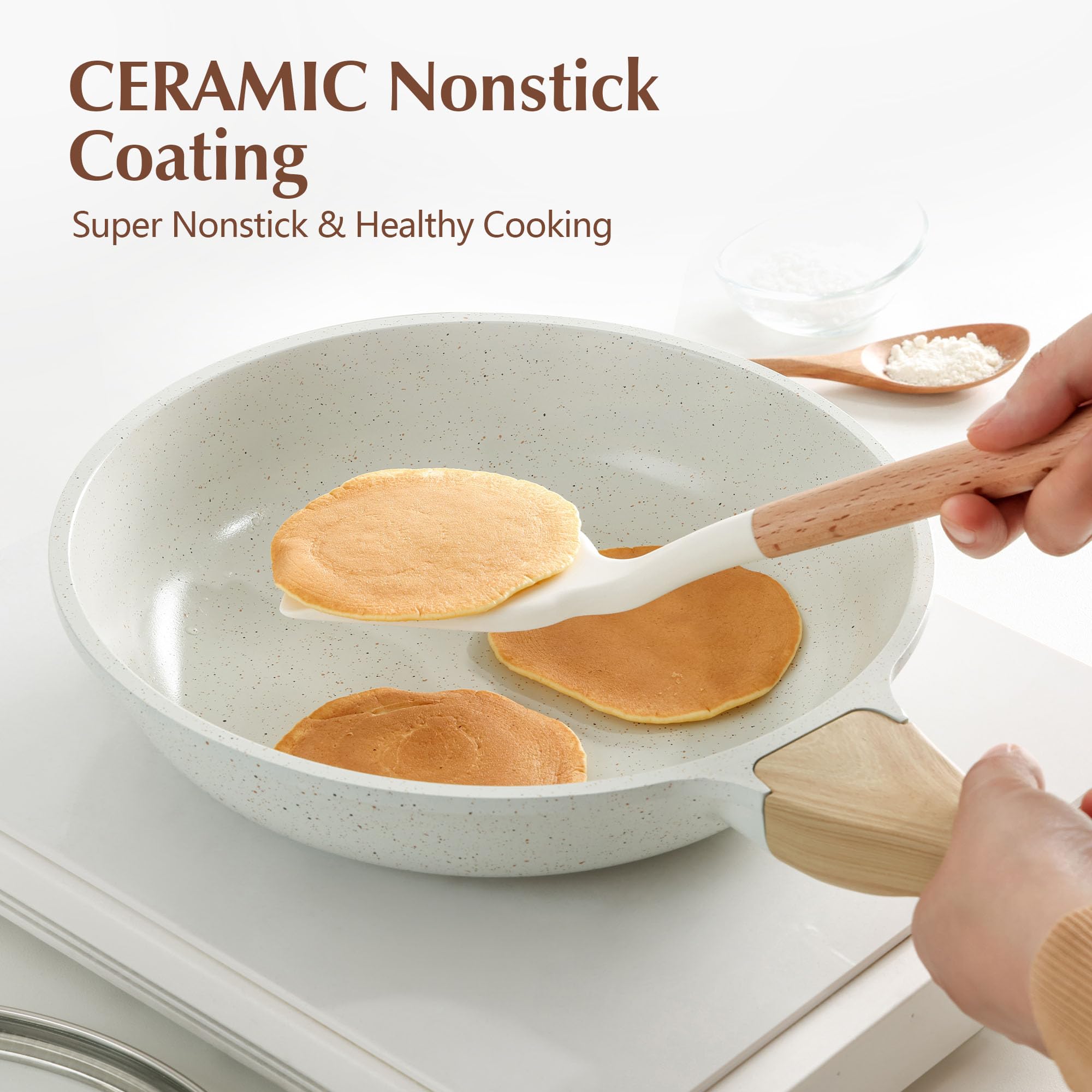 SENSARTE sartén compatible con inducción para cocinas modernas