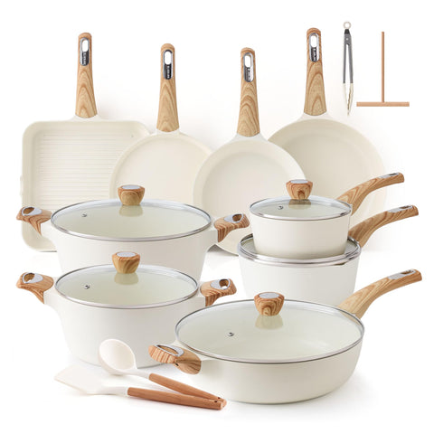 SENSARTE: conjunto cerámico de cocina para cocinar de forma saludable