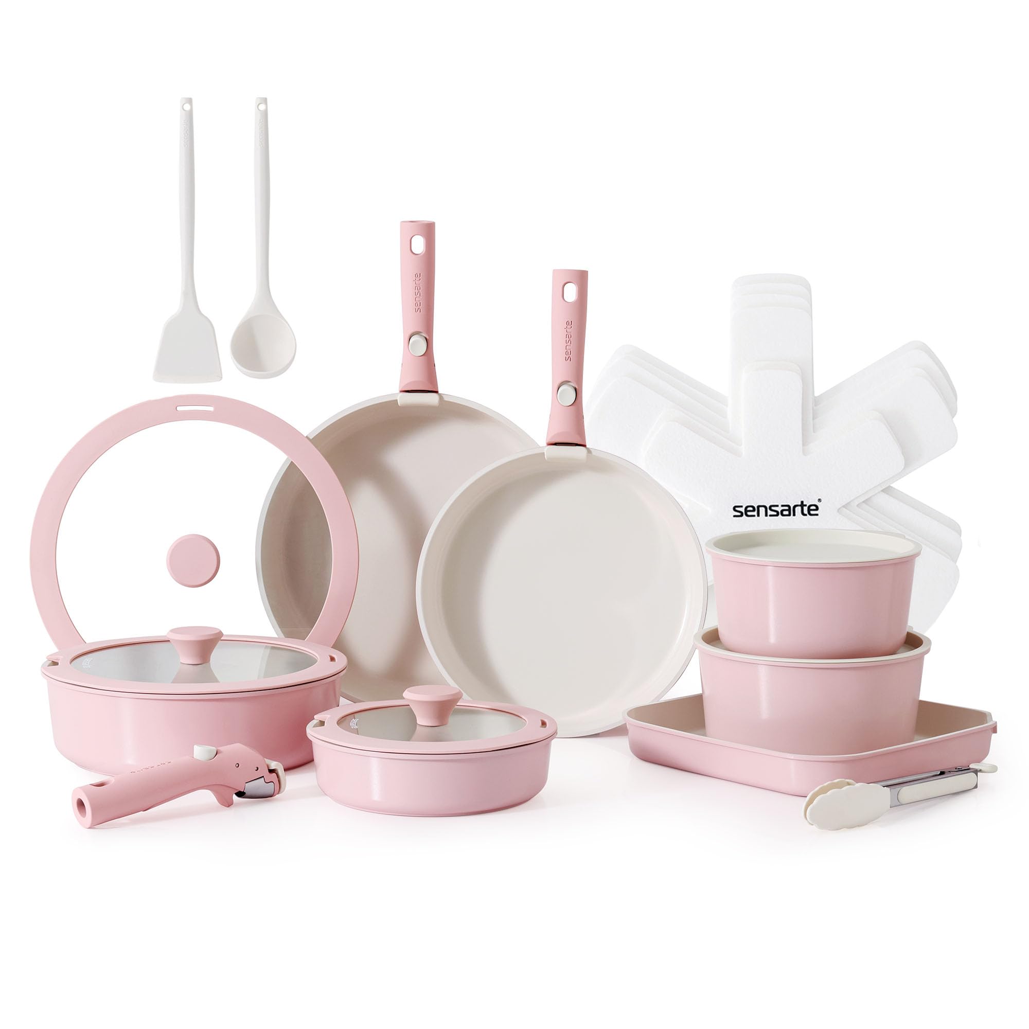 Conjunto SENSARTE de 24 piezas para cocinar con comodidad en casa