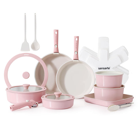Conjunto SENSARTE de 24 piezas para cocinar con comodidad en casa