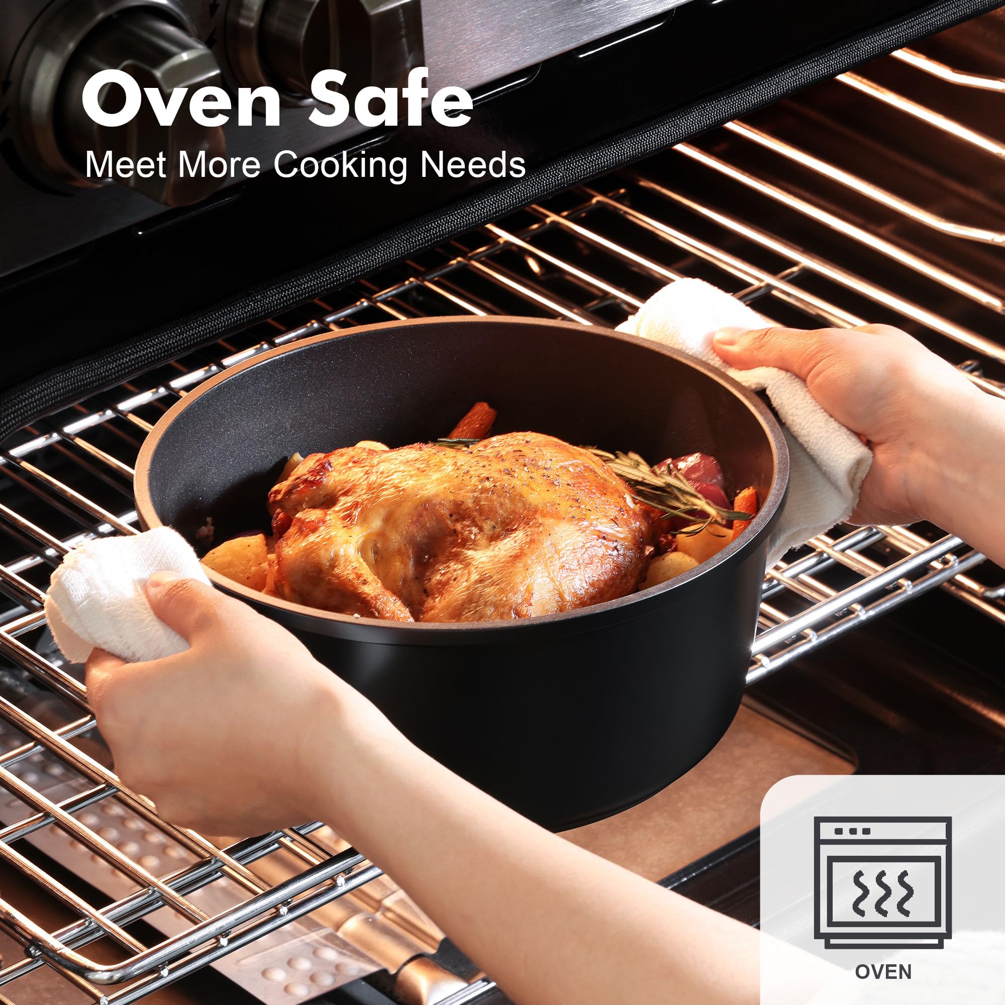 SENSARTE: utensilios de silicona incluidos para cocinar con precisión.