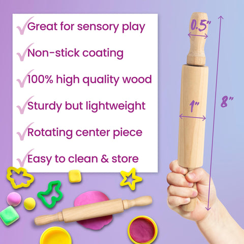 Sensationally OT rodillo 8 pulgadas para artesanía, perfecto para manualidades y juegos sensoriales.