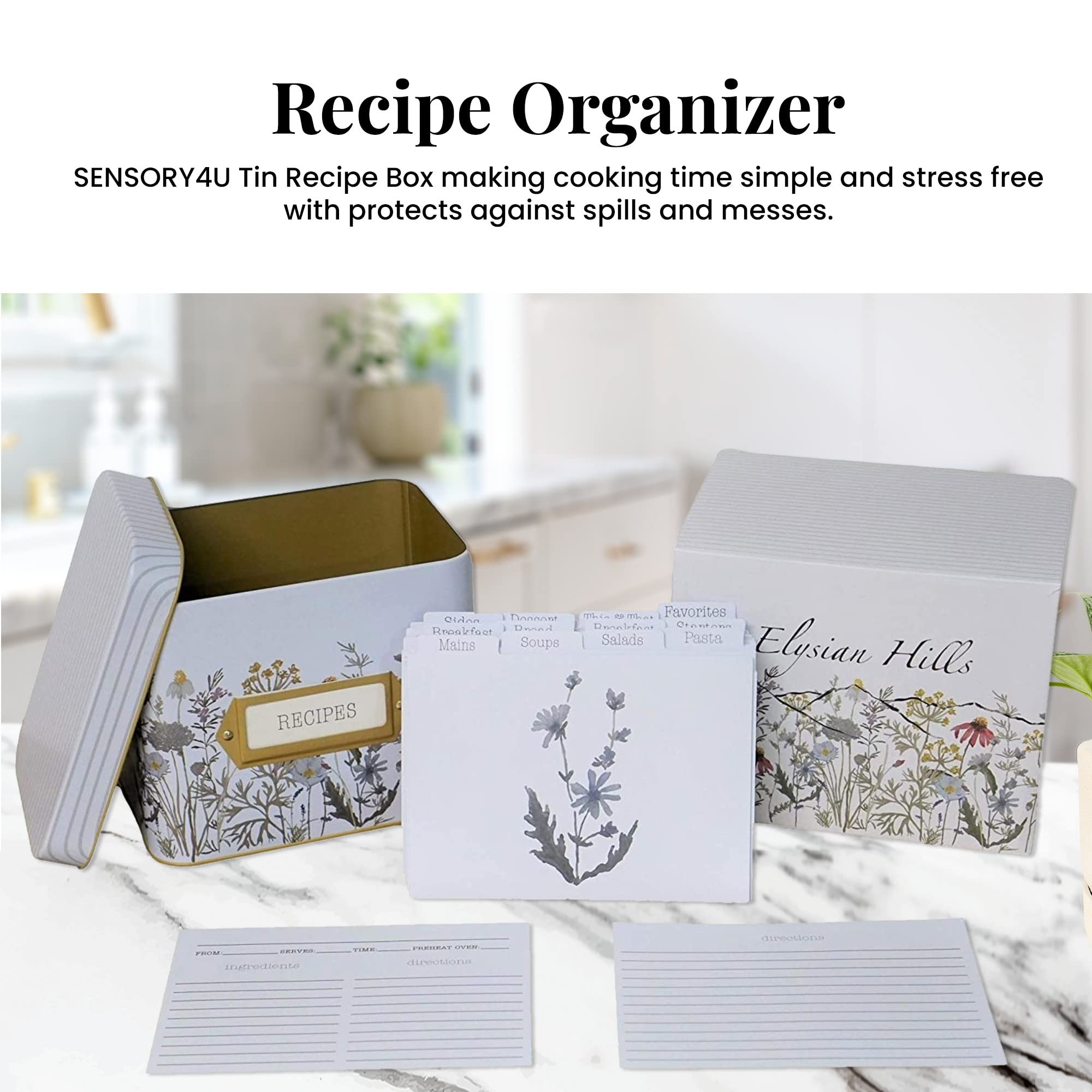 SENSORY4U divisores de 12 para clasificar recetas