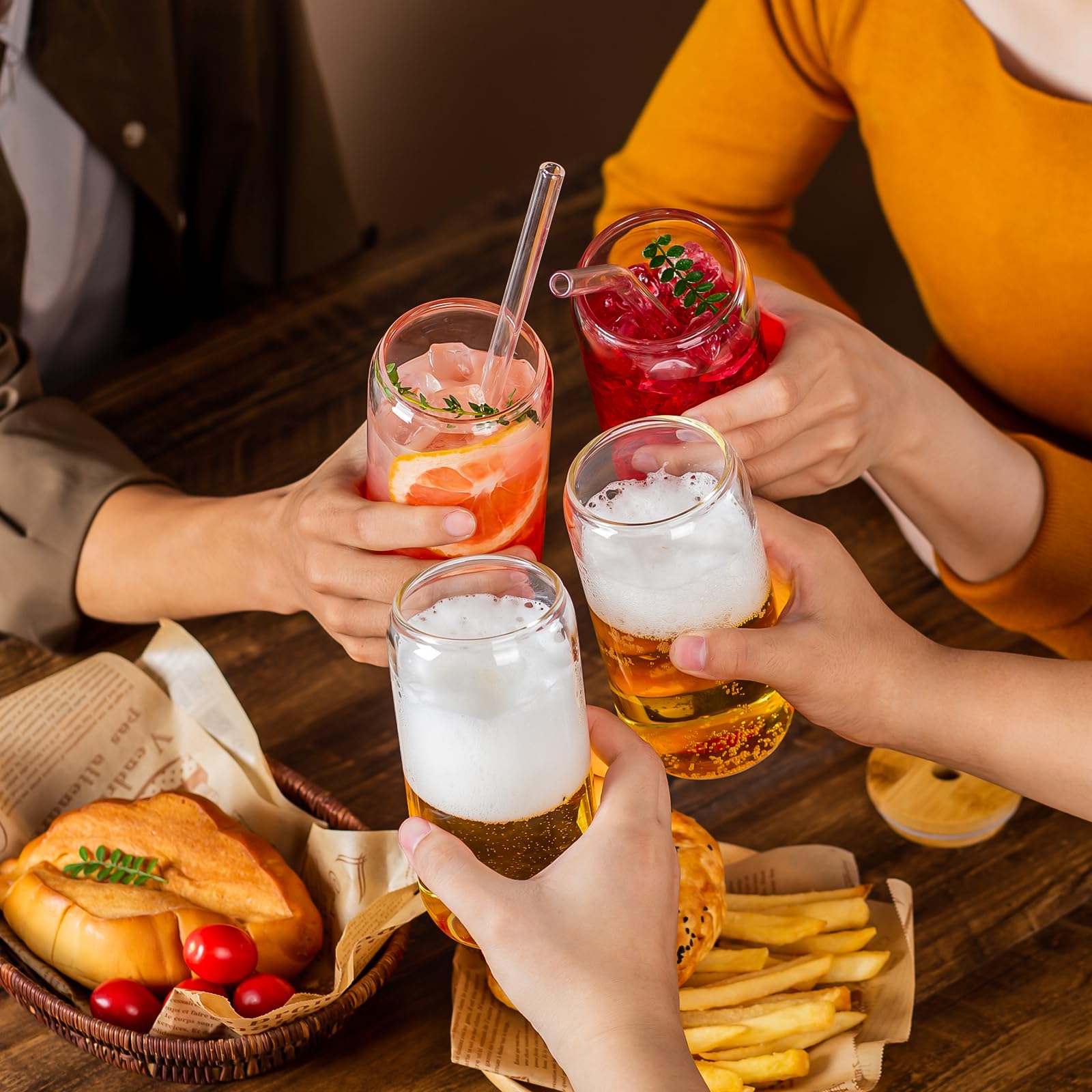 Cepillos de limpieza SENTVEND para lavar vasos de cristal con facilidad.