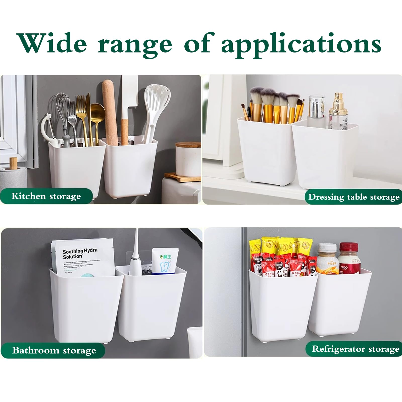 Senylanhxy accesorio para cocina, mantiene objetos pequeños ordenados.